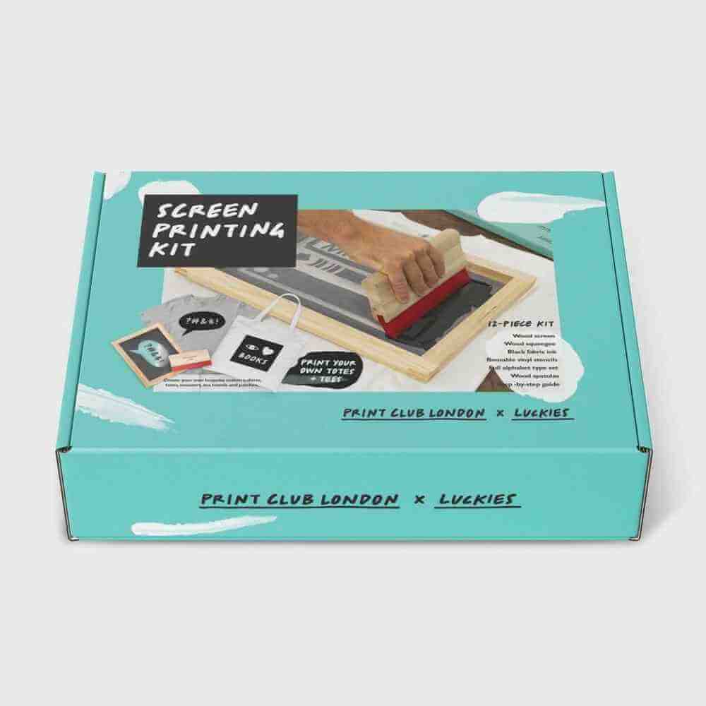 The Fashion Gift Shop: Screen Printing Kit, Print T-Shirts - Tote Bags and More, Print Club UK. by SuckUK, Art and Craft