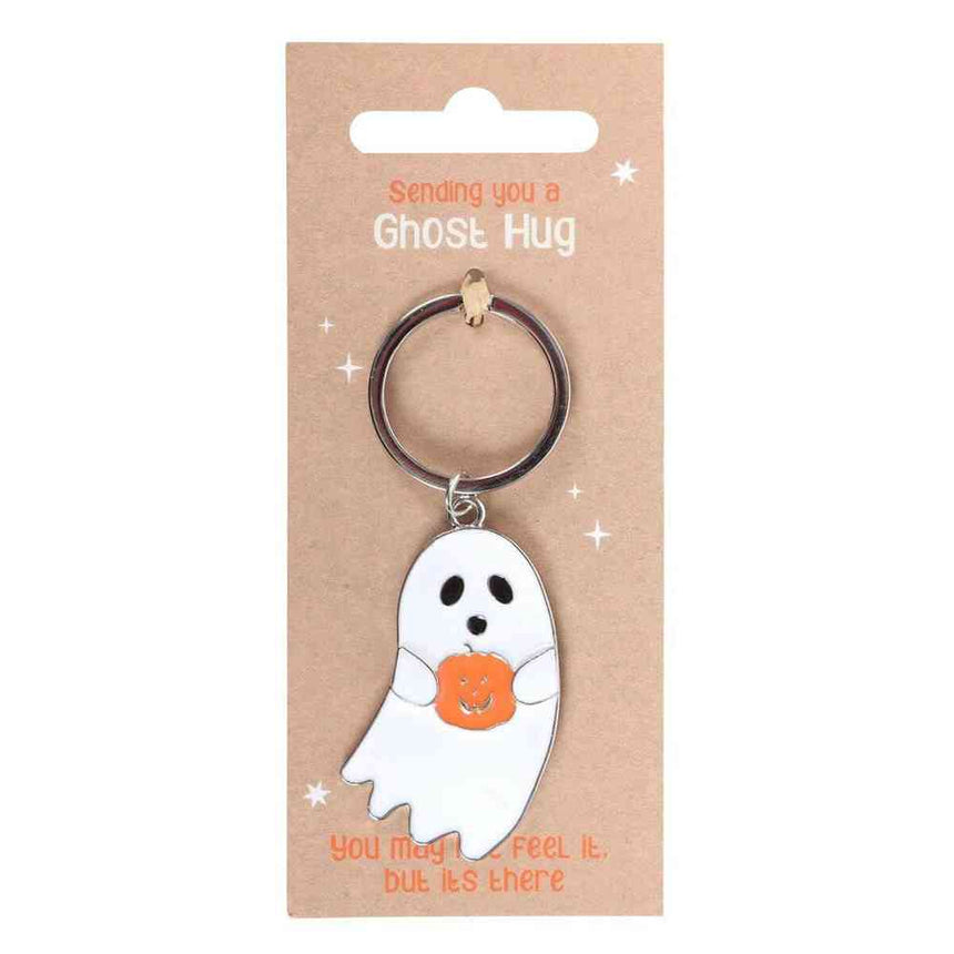 The Fashion Gift Shop: Sending You A Ghost Hugs Keyring for Comfort On The Go by Spirit of equinox, Bag Charms & Keyrings