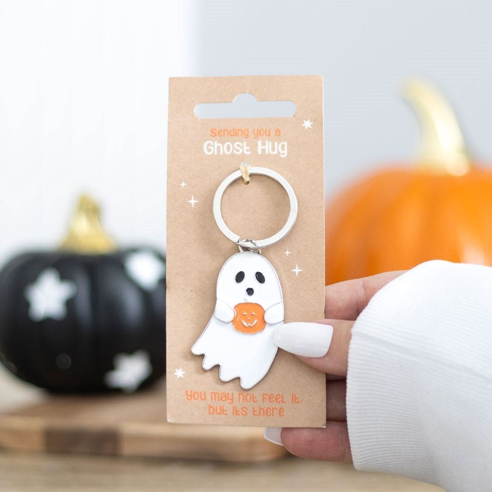 Sending You A Ghost Hugs Keyring - Bag Charms & Keyrings by Spirit of equinox