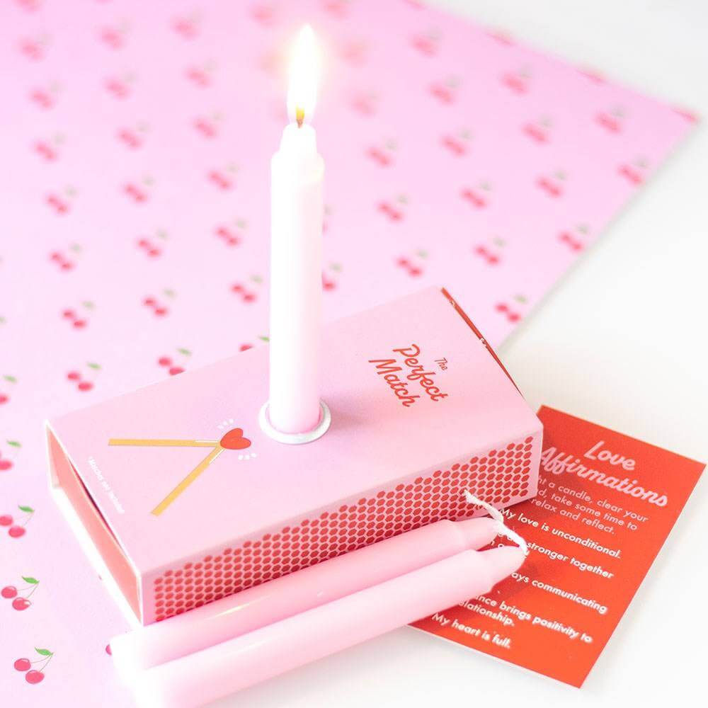 The Fashion Gift Shop: 3 Love Mindfulness Candles Boxed with Holder, Ideal Teachers Gift, Birthdays, Valentines by Jones Home & Gifts, Candles