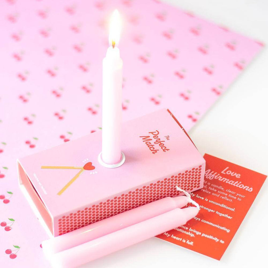 The Fashion Gift Shop: 3 Love Mindfulness Candles Boxed with Holder, Ideal Teachers Gift, Birthdays, Valentines by Jones Home & Gifts, Candles