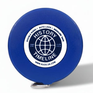 The Fashion Gift Shop: 10ft World History Measuring Tape – Unique Educational Gift 📏🌍 by SuckUK, Gadgets