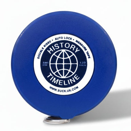 The Fashion Gift Shop: 10ft World History Measuring Tape – Unique Educational Gift 📏🌍 by SuckUK, Gadgets