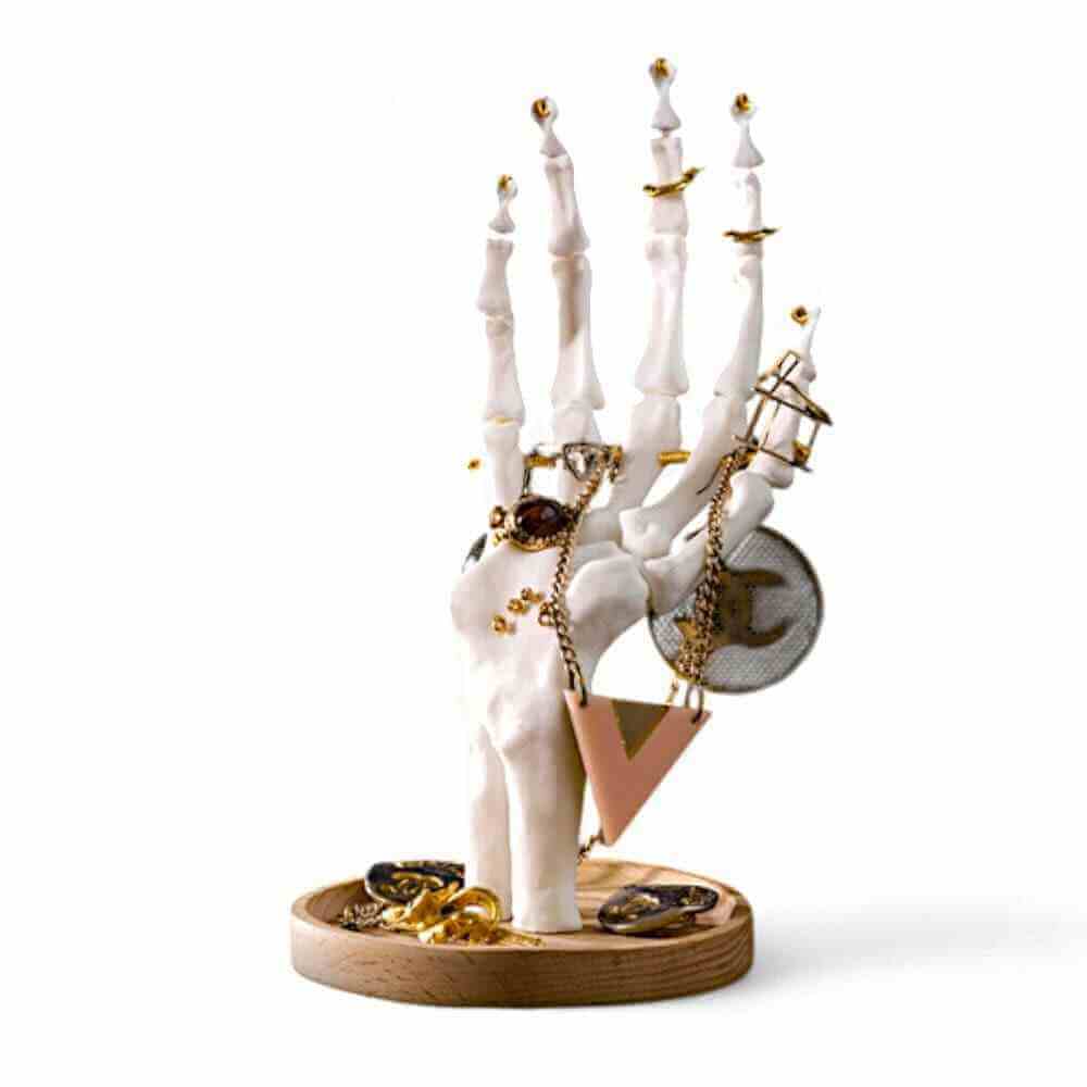 Skeleton Hand Jewellery Holder Tidy by Suck UK Premium Gift by SuckUK