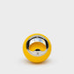 Smiley Bottle Opener, Bright Yellow, Made from a Pool Ball - The Fashion Gift Shop by SuckUK