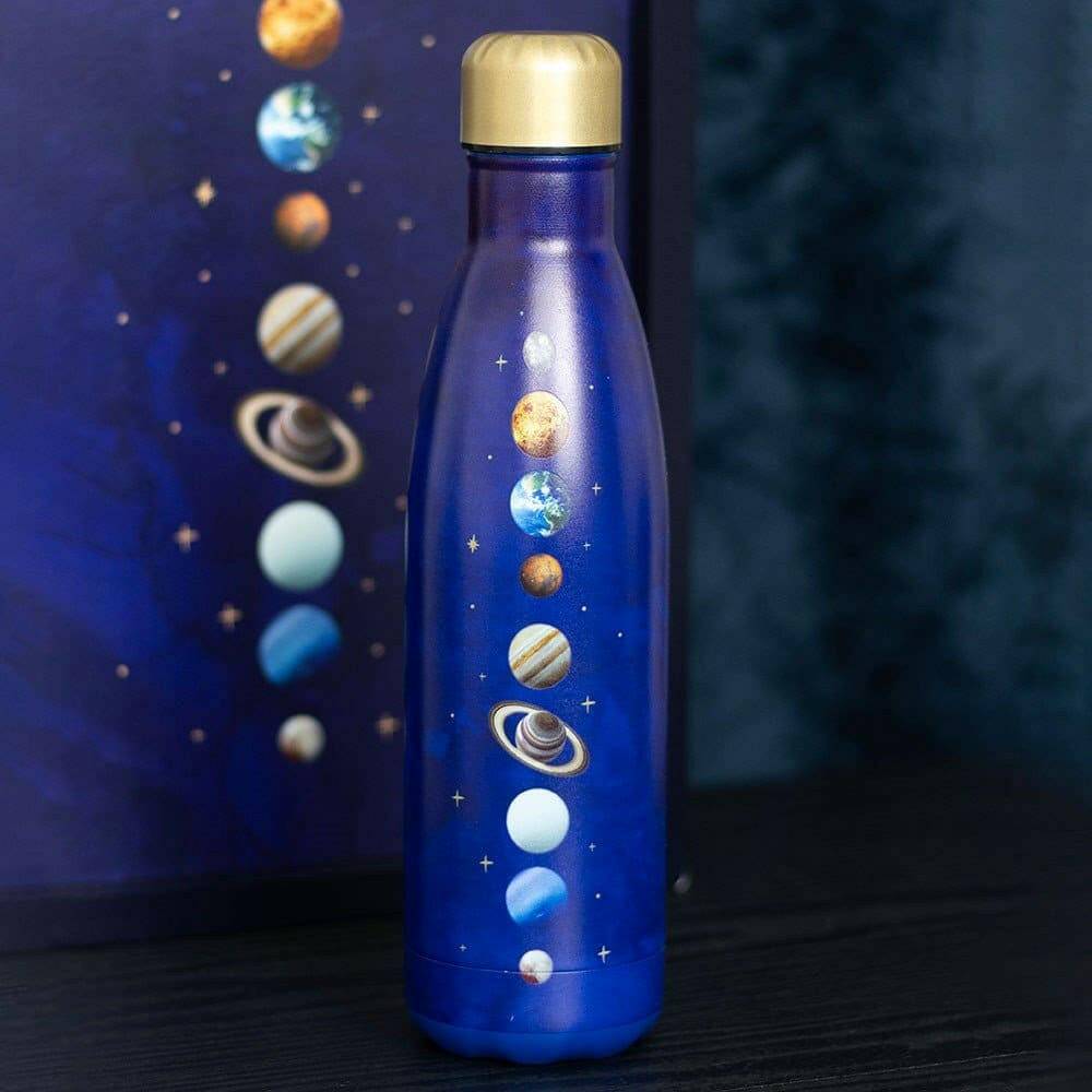 Solar System Metal Water Bottle, Ideal for Astronomy Enthusiast  Spirit of equinox  The Fashion Gift Shop .