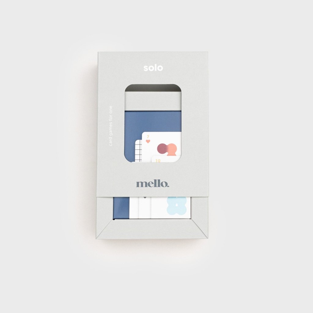 Solo Mello playing cards for solitaire.