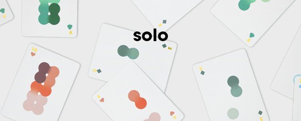 Solo Mello playing cards for solitaire.