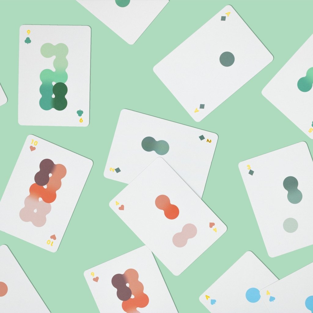 Solo Mello playing cards for solitaire.