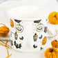 Spooky Cat and Pumpkin Print Mug, Halloween Black Cat. Pumpkins  Spirit of equinox  The Fashion Gift Shop .