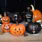 Stacked Pumpkins Backflow Incense Burner, Halloween Decor.