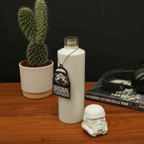 The Fashion Gift Shop: Star Wars Original Iconic Stormtroopers Stainless Water Bottle by SuckUK, Water Bottles