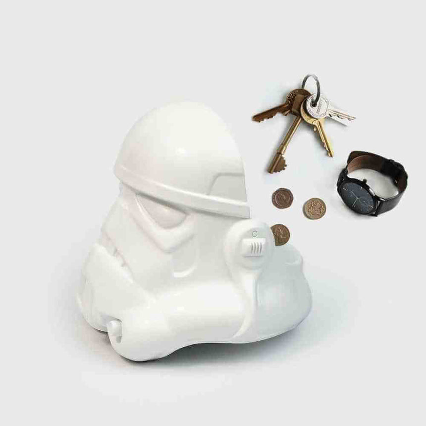 The Fashion Gift Shop: Stormtrooper Desk Tidy Helmet Design Star Wars Original by Luckies, Desk Organizers
