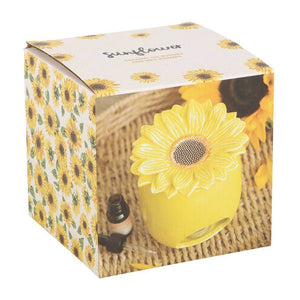 The Fashion Gift Shop: Sunflower Oil Burner and Wax Warmer by Jones Home & Gifts, Oil Burner & Wax Melters