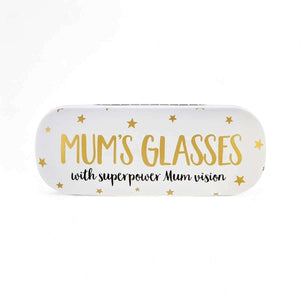 The Fashion Gift Shop: Super Mum's Spectacles Glasses Case by Sass and Belle, Eyewear Cases & Holders