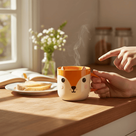 The Fashion Gift Shop: Animal lovers cute fox design kawaii trend Mug by The Fashion Gift Shop ,