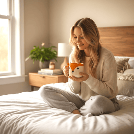 The Fashion Gift Shop: Animal lovers cute fox design kawaii trend Mug by The Fashion Gift Shop ,