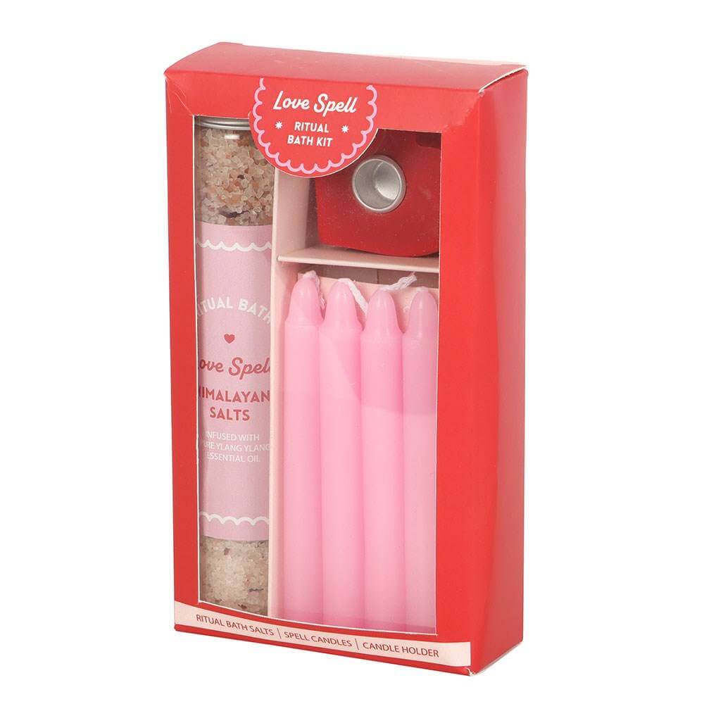 The Fashion Gift Shop: Love Spell Ylang - Ylang Ritual Bath Kit Valentines Gift Set by Jones Home & Gifts, Bath Kit