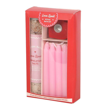 The Fashion Gift Shop: Love Spell Ylang - Ylang Ritual Bath Kit Valentines Gift Set by Jones Home & Gifts, Bath Kit