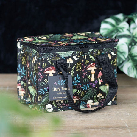 The Fashion Gift Shop: Mystical Dark Forest Lunch Bag | Insulated, Wipe - Clean (RPET) by The Fashion Gift Shop , Insulated lunch bag