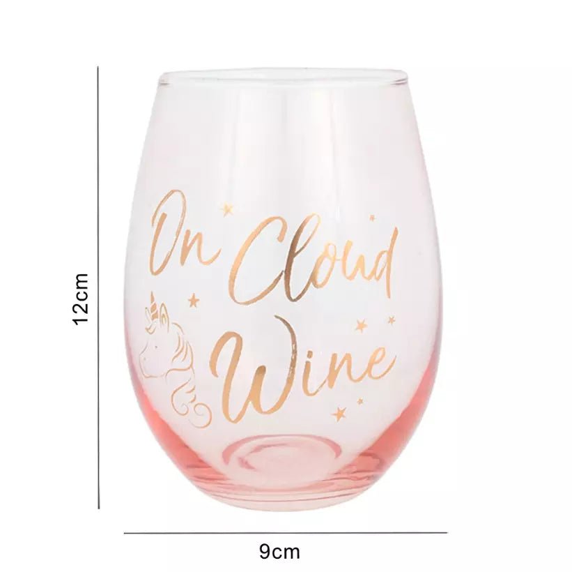 On Cloud Wine Stemless Drinking Glass by Jones Home & Gifts