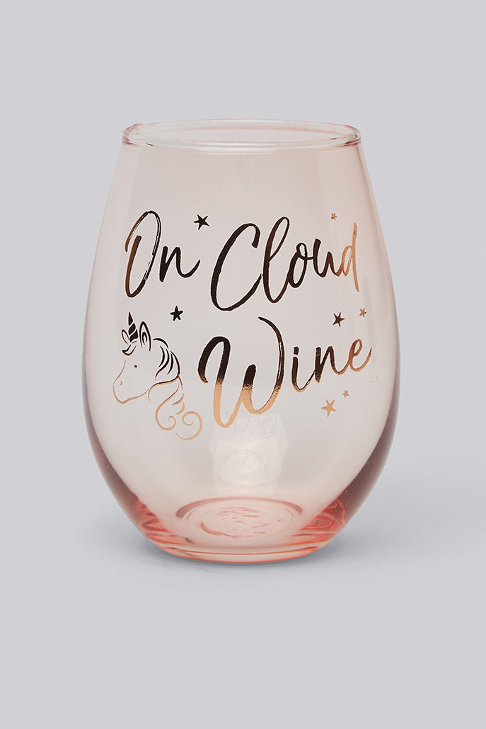 On Cloud Wine Stemless Drinking Glass by Jones Home & Gifts
