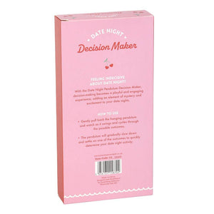 The Fashion Gift Shop: Pendulum Decision Maker, Fun Date Night Version by Jones Home & Gifts, Decision Maker
