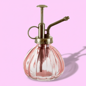 The Fashion Gift Shop: Pink Glass Plant Mister by Sass and Belle, Plant Mister
