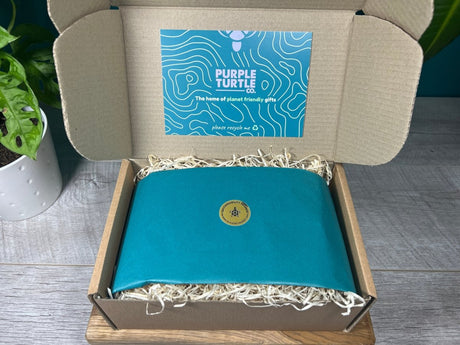 Soy Wax Lavender Candle Gift Set by Purple Turtle Co