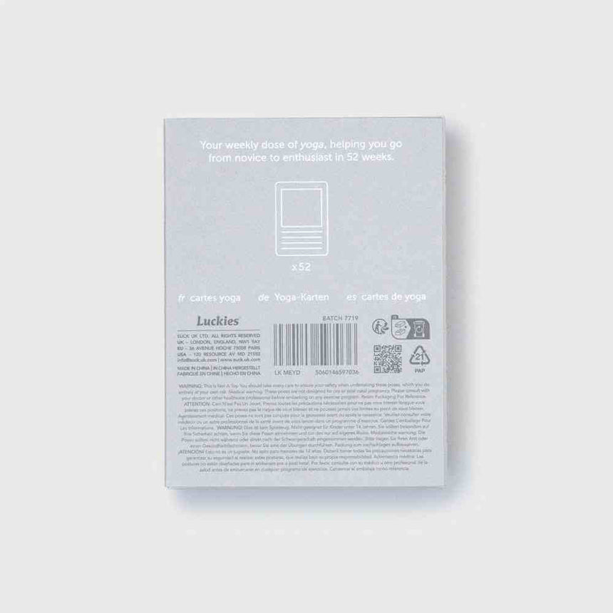 The Fashion Gift Shop: Yoga Deck Poses, 52 Cards - 52 Poses for Enhanced Practice by Mello, Yoga Cards