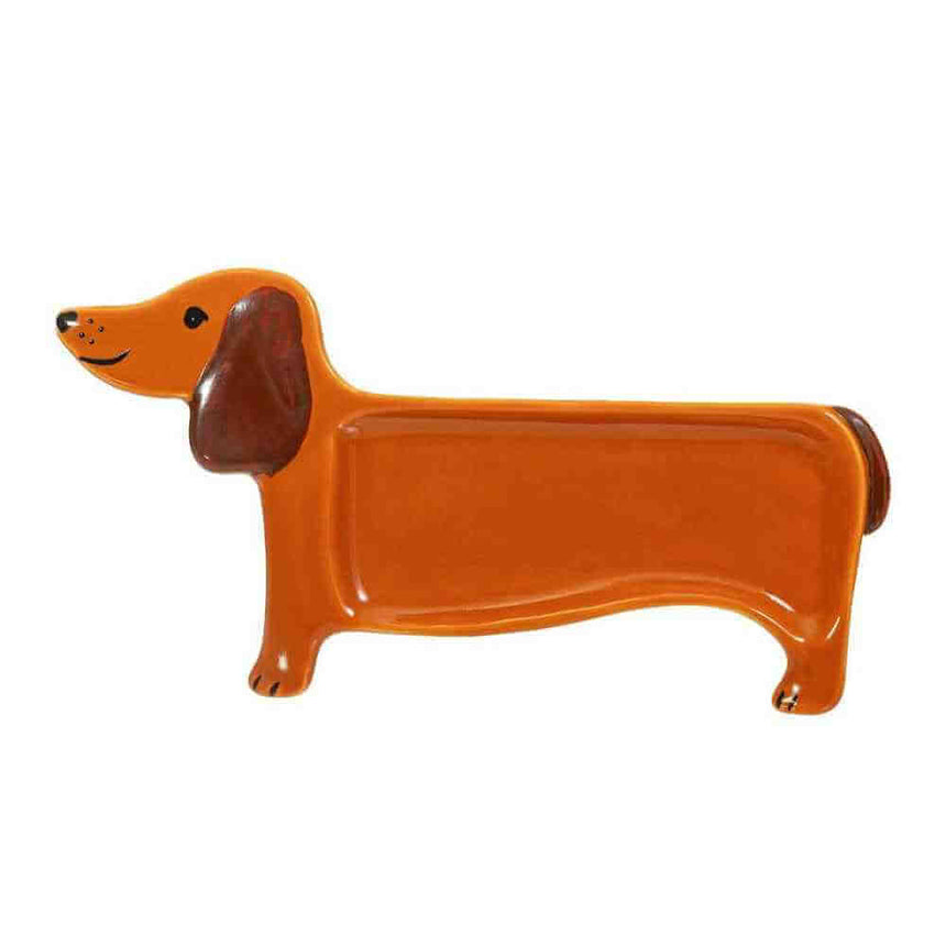The Fashion Gift Shop: The Sausage Dog Dachshund Tea Bag Rest by Sass and Belle, Tea Bag Rests