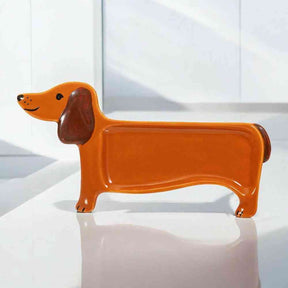 The Fashion Gift Shop: The Sausage Dog Dachshund Tea Bag Rest by Sass and Belle, Tea Bag Rests