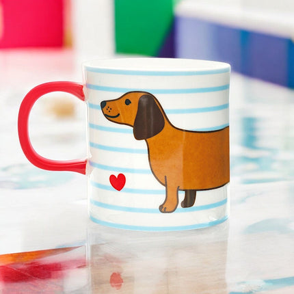 The Sausage Dog Mug, It's Been A Long Day, Dachshund - Mugs and Cups by Sass & Belle