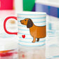 The Sausage Dog Mug, It's Been A Long Day, Dachshund
