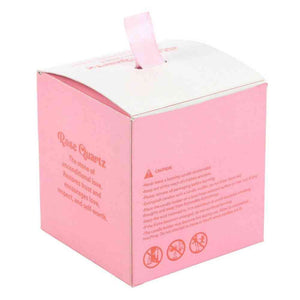 The Fashion Gift Shop: The Sun Rose Quartz Crystal Chip Pink Grapefruit Candle by Jones Home & Gifts, Candles