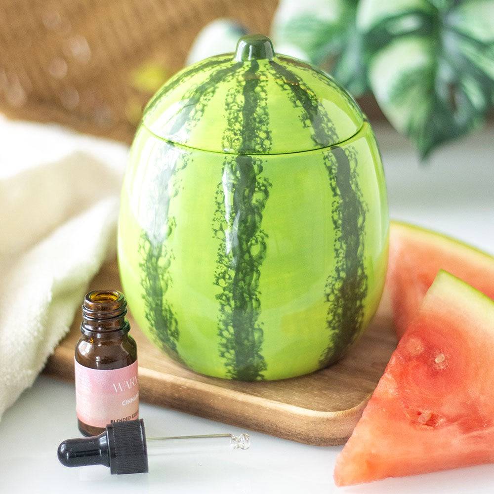 Watermelon Oil Burner - Wax Warmer - Tutti Frutti Summer Themed - The Fashion Gift Shop Oil Burner & Wax Melters by Element Fragrance