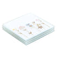 Wild Flower Floral Glass Coaster Set - Blooming Lovely Gifts - The Fashion Gift Shop Tea Coasters by Jones Home & Gifts