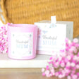 The Fashion Gift Shop: Wonderful Mum Cherry Blossom Pink Candle with Matching Box by Jones Home & Gifts, Candles