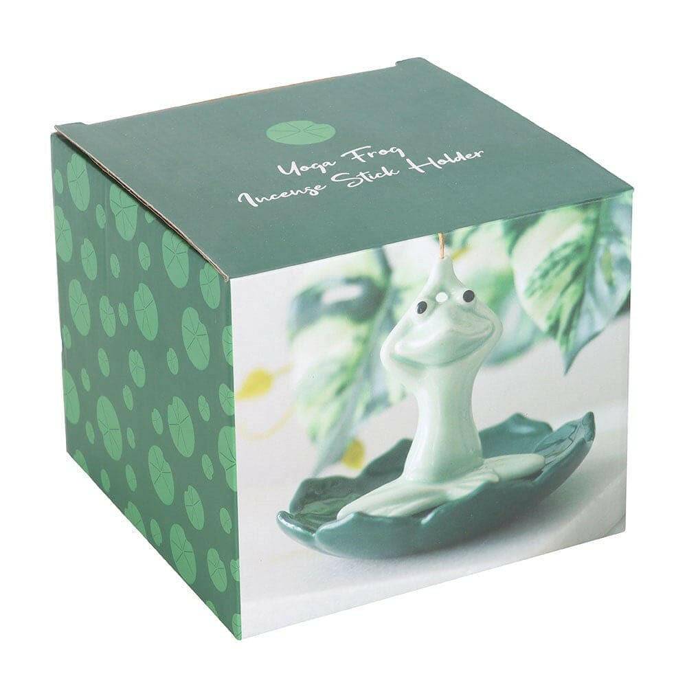 Yoga Frog Incense Stick Holder  Element Fragrance  The Fashion Gift Shop .