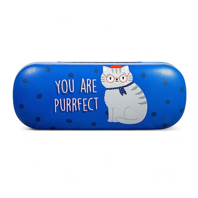 You Are Purrfect Cat Glasses Case - Eyewear Cases & Holders by Sass & Belle