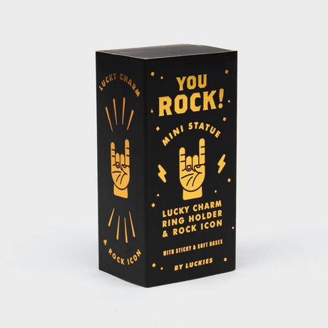 The Fashion Gift Shop: You Rock, Lucky Charm, Ring Holder, Desk Tidy Rock Icon, Mini Rock On Salute by Luckies, Desk Organizers