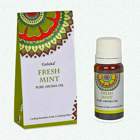 The Fashion Gift Shop: Goloka fresh mint pure aroma for oil burners by Goloka, Aroma oil