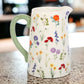 17cm British Wildflowers Ceramic Flower Jug - Flower Jugs by Jones Home & Gifts