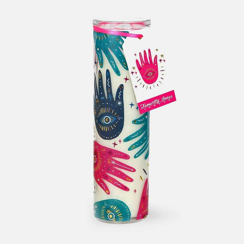 The Fashion Gift Shop: 20cm Hand and Eye Tube Candle - Valentines Gifts by Temerity Jones London, Candles