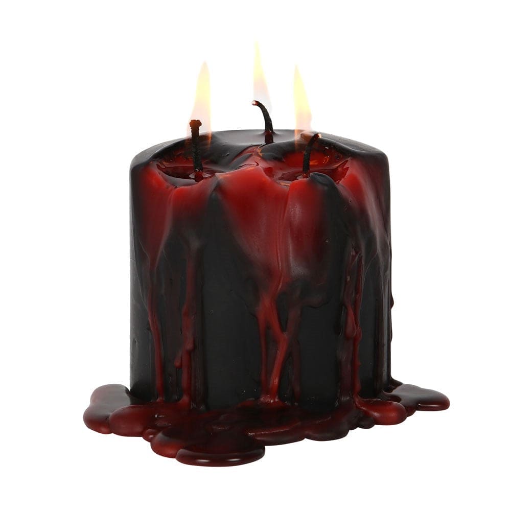 7.5cm Vampire Tears Pillar Candle - Candles by Spirit of equinox