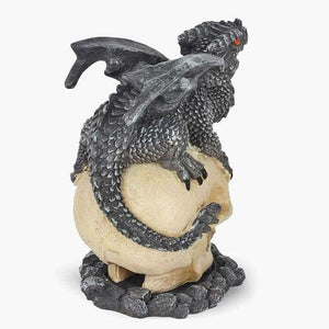The Fashion Gift Shop: Age of Dragons Black Dragon Skull Incense Burner by Anne Stokes, Incense Holders