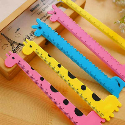 Animal Shaped Rulers, Llama, Giraffes Coloured Children Rulers – The ...