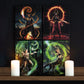 Anne Stokes Earth Element Sorceress Art Work Canvas Plaque - Wall Art's by Anne Stokes