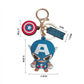 Captain America 3D Keyring with Charms - Bag Charms & Keyrings by Fashion Accessories