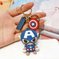Captain America 3D Keyring with Charms - Bag Charms & Keyrings by Fashion Accessories